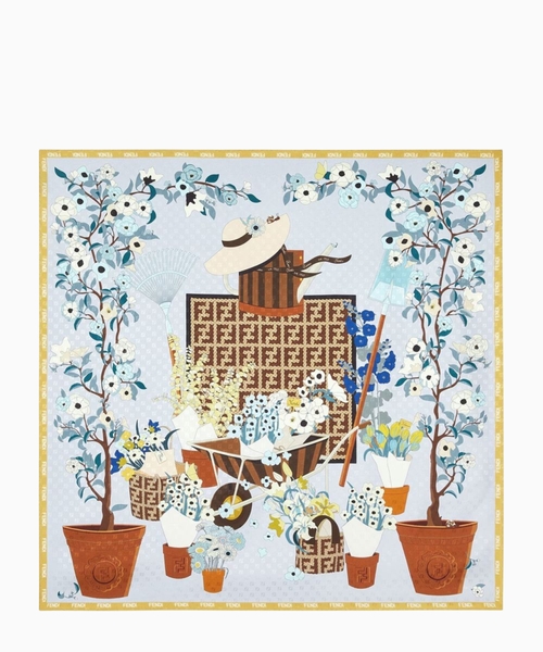 Gardening ipək şərf