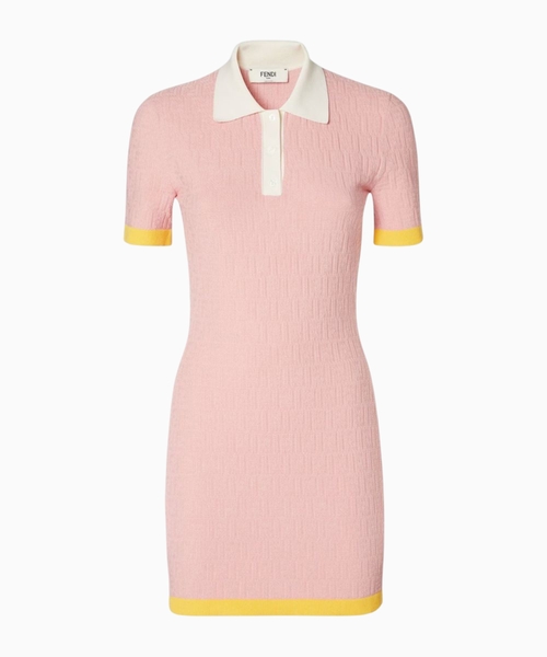 Cotton and silk dress