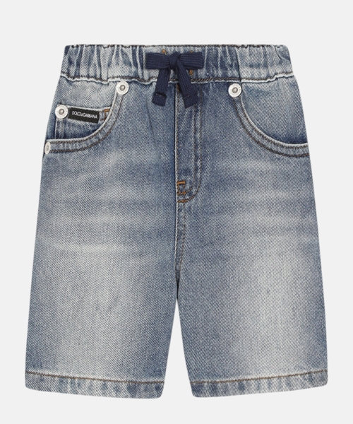Denim bermuda şort