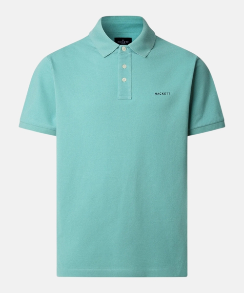 Classic fit short sleeve swim trim polo