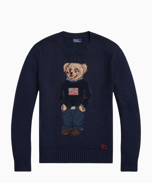 Джемпер Polo Bear из хлопка и льна