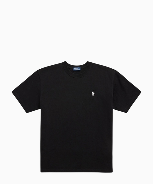 T-shirt with embroidered logo