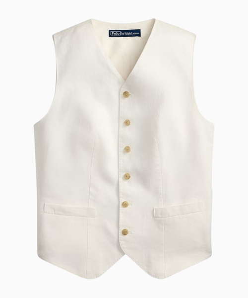 Chalk stripe vest | Emporium