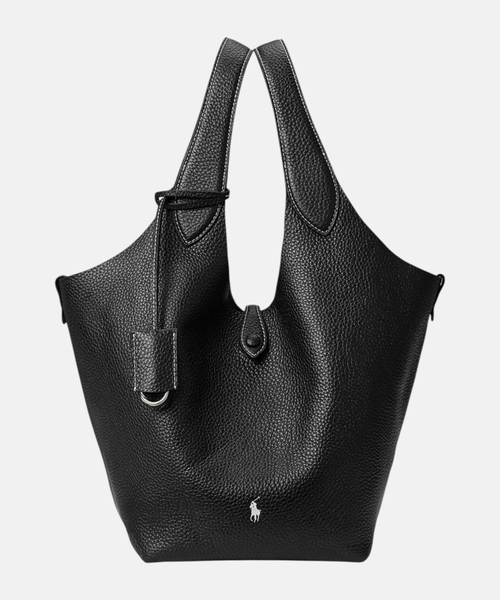 Polo Play leather tote bag