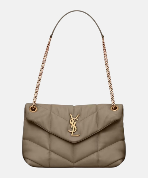 Puffer Small bag in lambskin