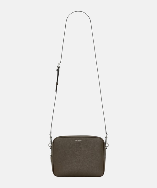 Bag in grained leather