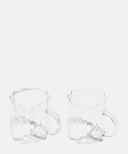 Wave mugs set