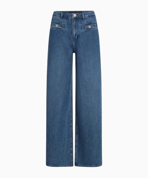 Wide leg jeans