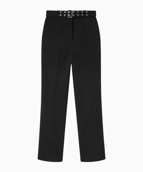 Belted trousers