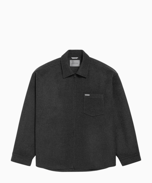 Wool overshirt