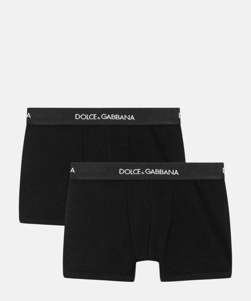 Boxer two-pack with branded elastic
