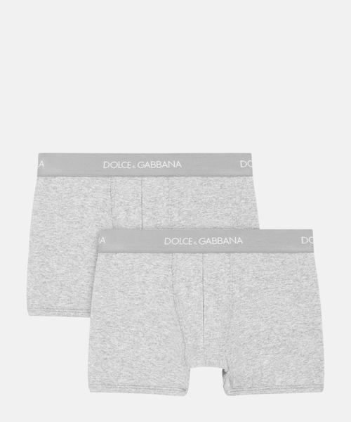 Boxer two-pack with branded elastic
