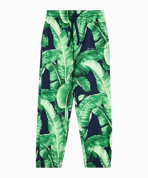 Printed cotton pants
