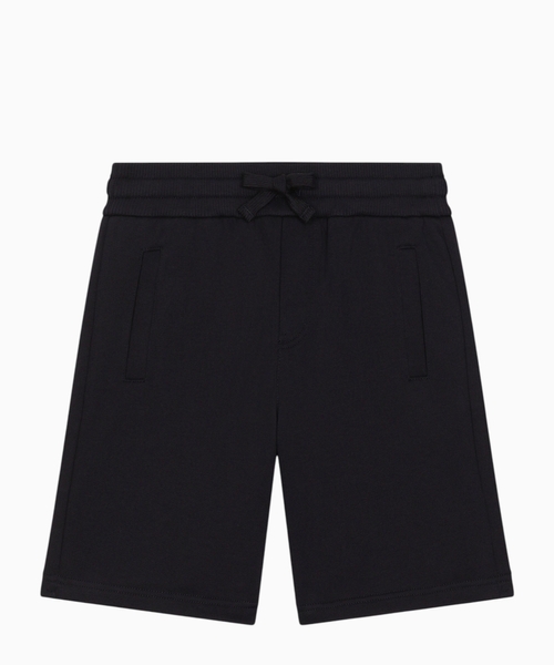 Fleece bermuda shorts with DG logo