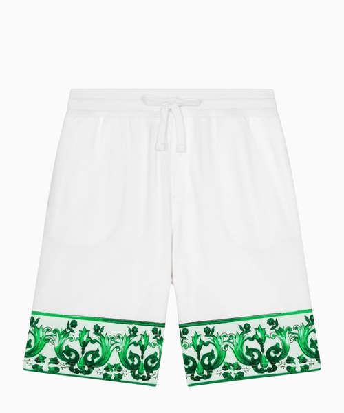 Printed bermuda shorts