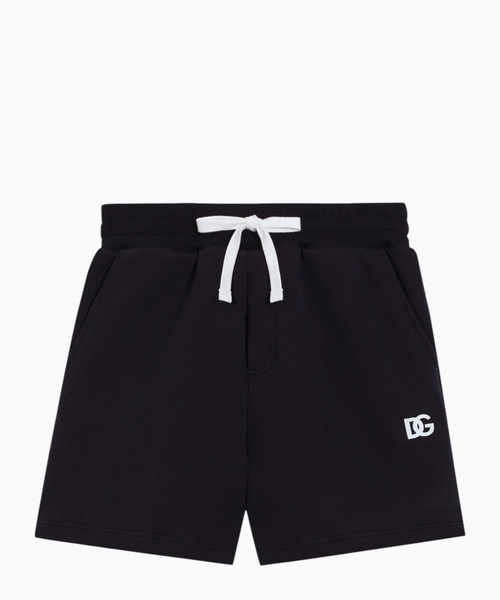 Piqué shorts with DG logo