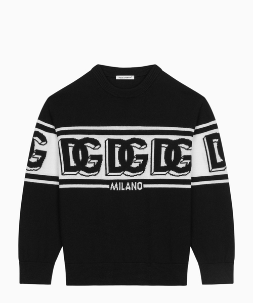 Knit cotton jumper