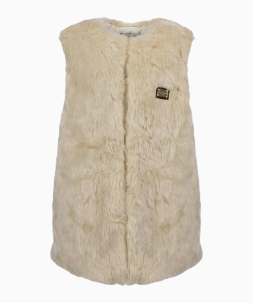 Eco-fur vest