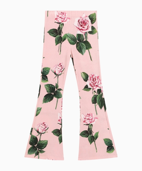 Floral print trousers