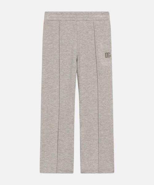 Lurex fleece trousers