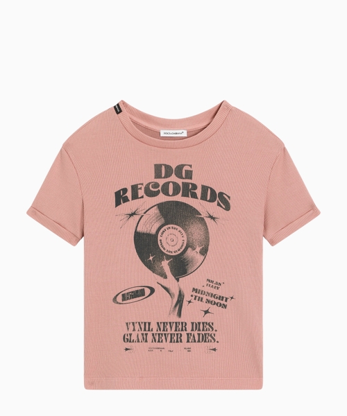 Cotton T-shirt with print