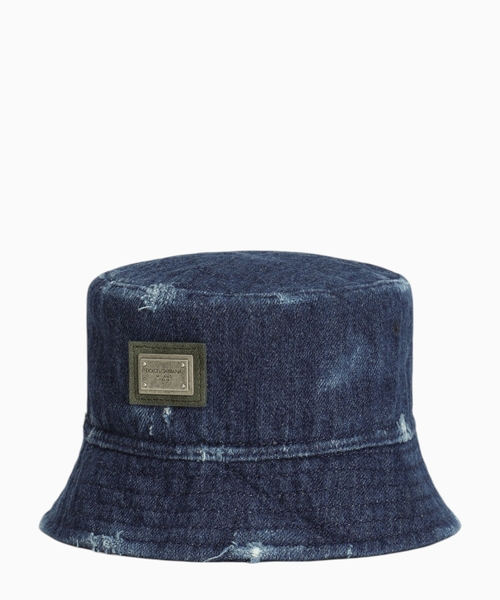 Bucket hat with logo