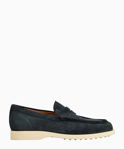 Loafers in suede