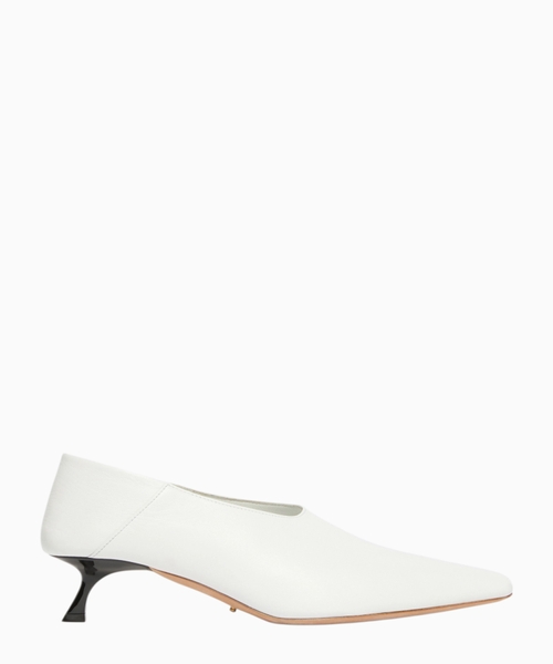 Nappa dəridən stiletto