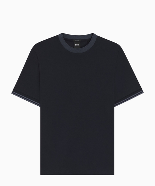 Dar biçimli merserləşdirilmiş pambıqdan T-shirt