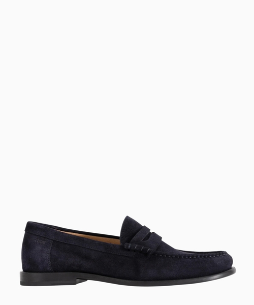 Suede loafers
