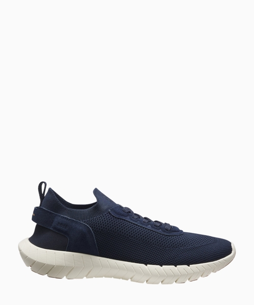 Motion sneakers with knitted uppers