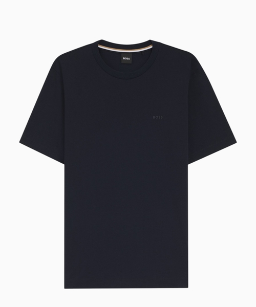 Cotton-jersey T-shirt with logo detail