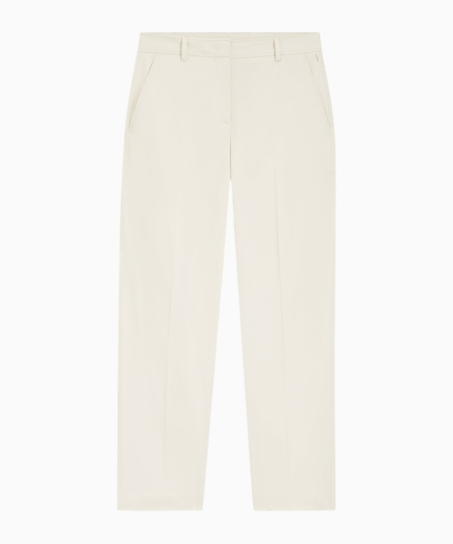 Trousers in stretch cotton