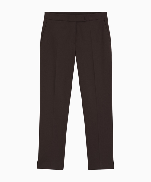 Slim-fit trousers in stretch jersey