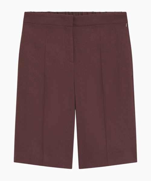 Relaxed-fit shorts in a linen blend