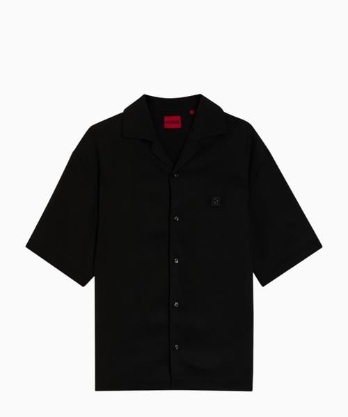 Loqolu oversize köynək