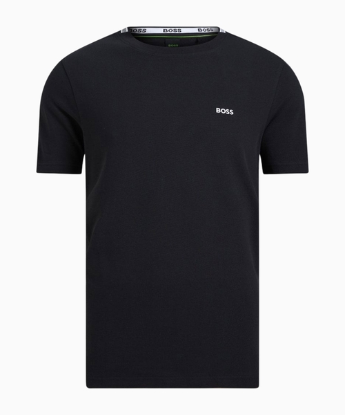 Active piqué slim-fit T-shirt with moisture management