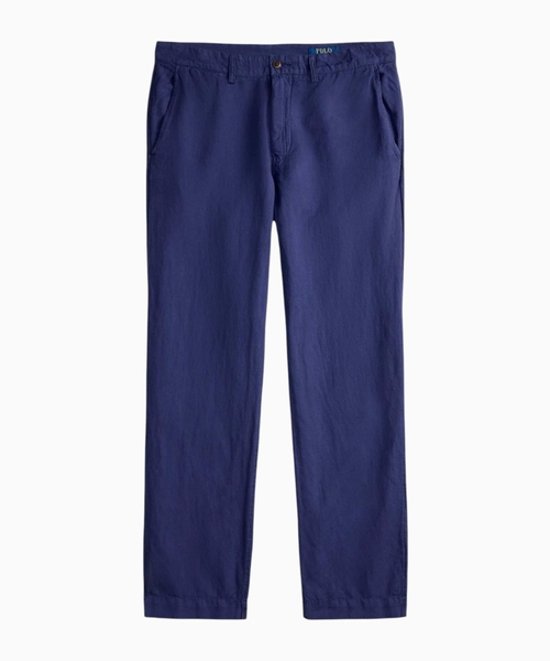 Bedford linen-cotton pants