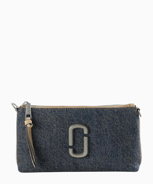 Snapshot denim tote bag