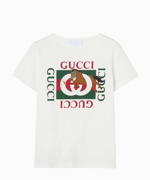 Cotton T-shirt with print