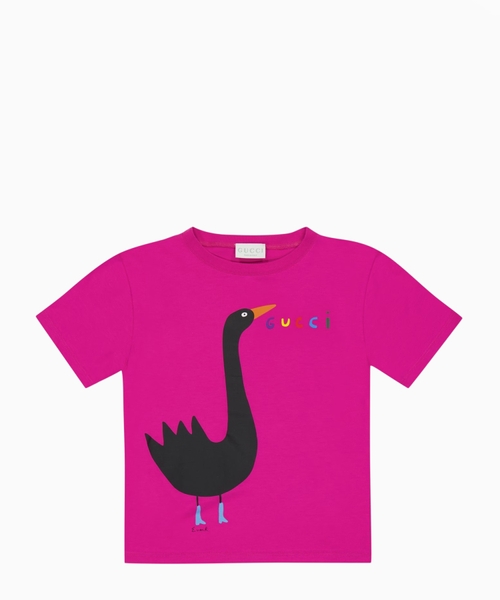 Cotton T-shirt with print