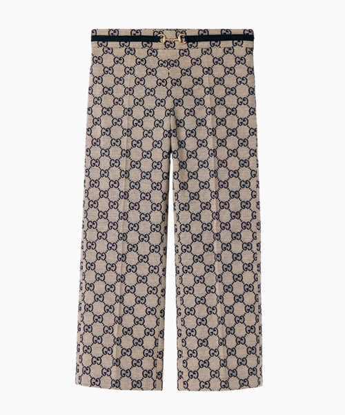 GG canvas pants