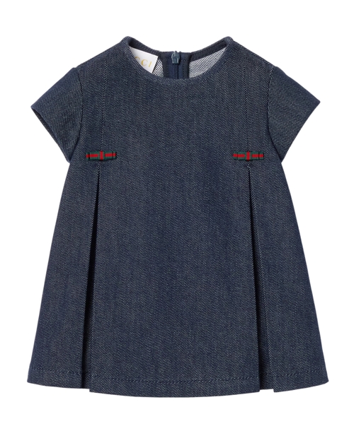 Denim dress with Web
