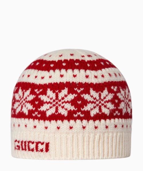 Hat with Gucci logo