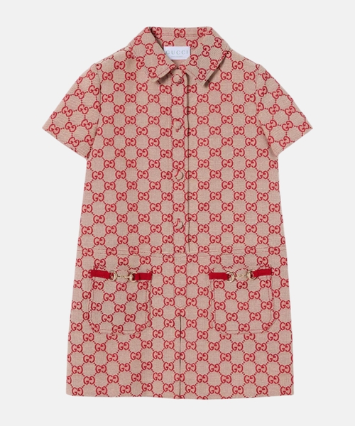 GG canvas dress