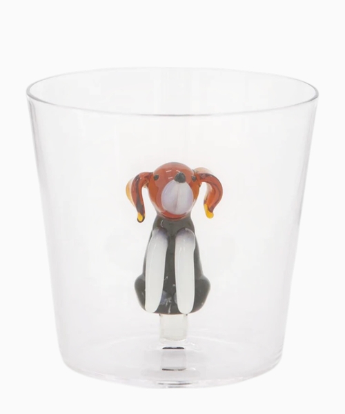 English Foxhound glass