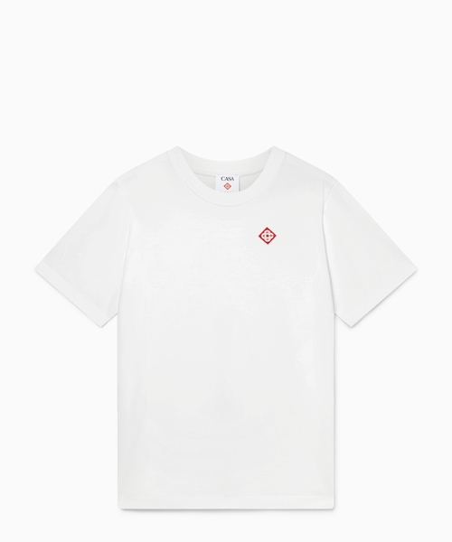 Diamond loqolu T-shirt