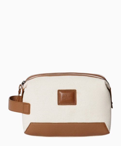 Wells canvas washbag