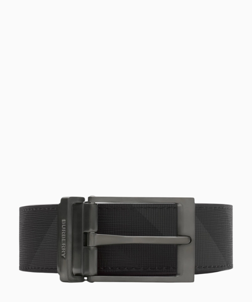 Reversible check belt