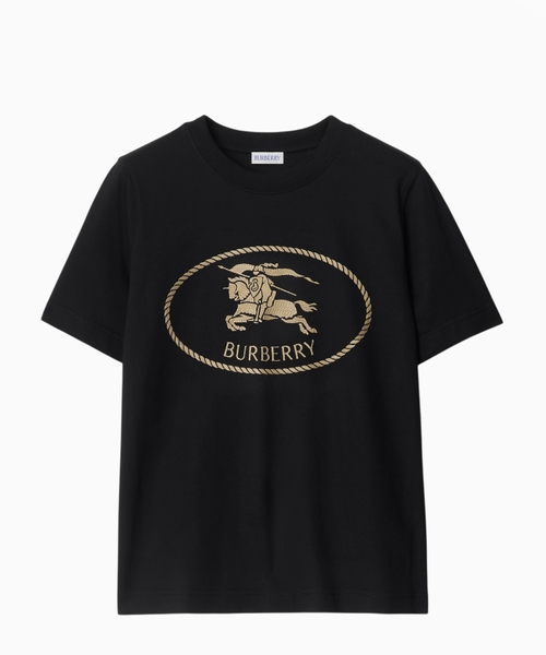 Knight Stamp pambıq T-shirt